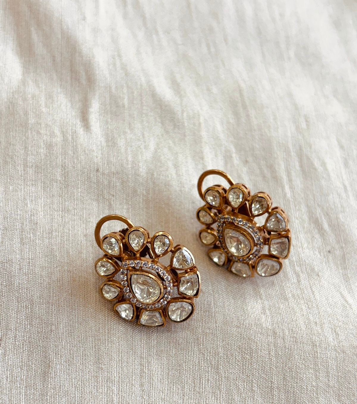 Polki Studs