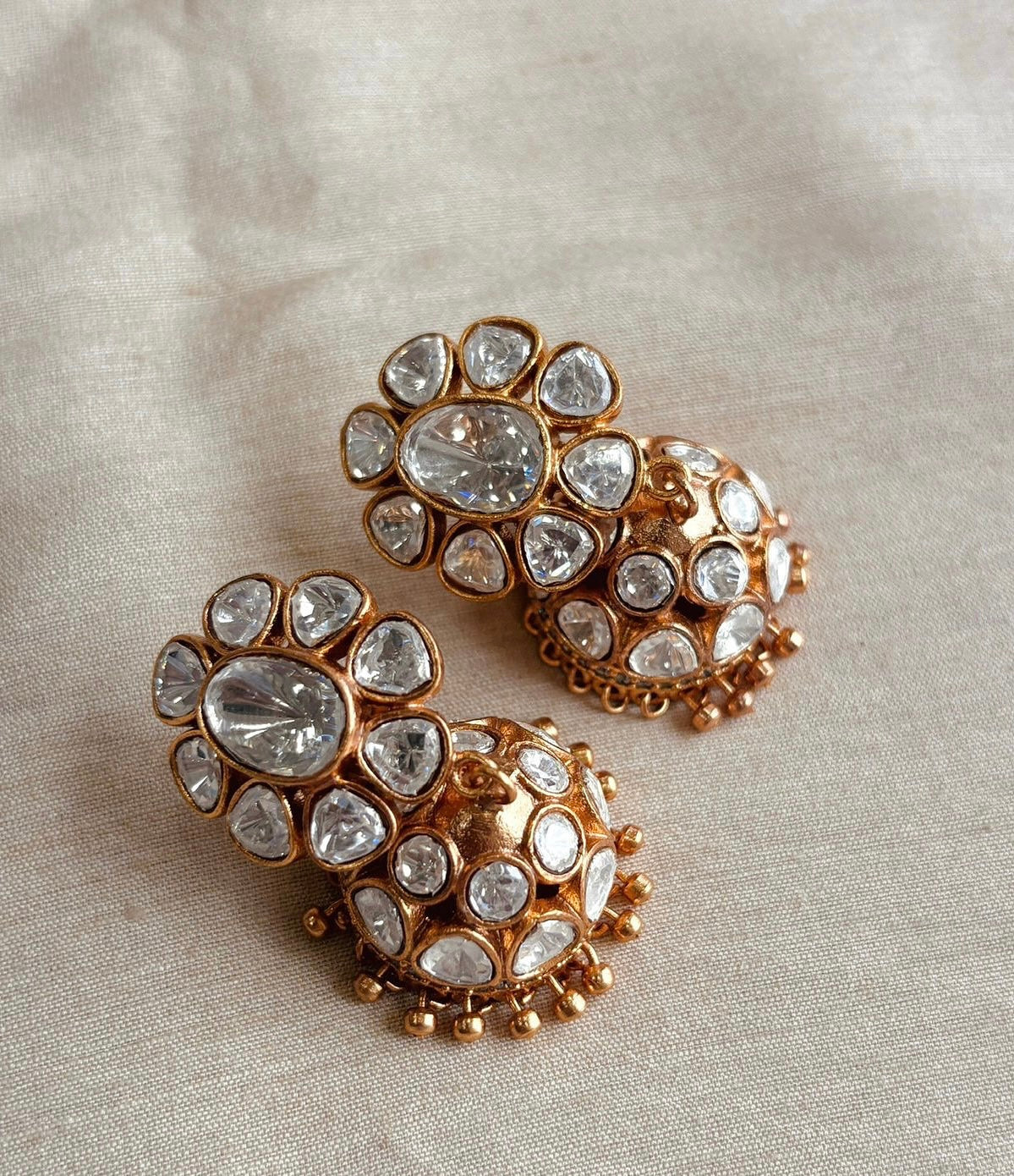 Polki Jhumka